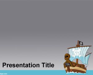 Template PowerPoint pirata