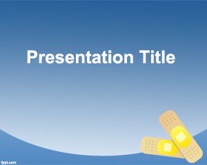 Template Band Aid PowerPoint