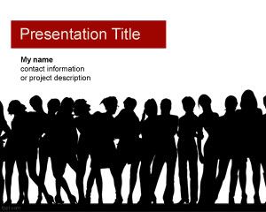 Template Lady Malam PowerPoint