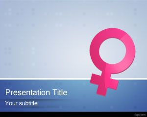 Женственный Шаблон PowerPoint