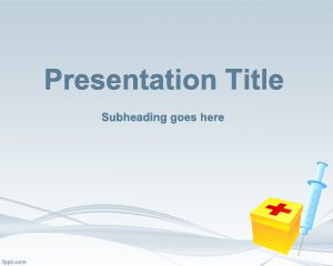 قالب الإسعافات الأولية لبرنامج PowerPoint