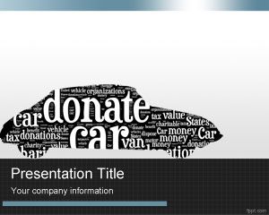 Donasi Mobil PowerPoint Template