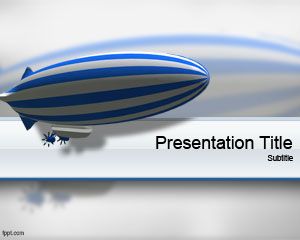 Zeppelin Modello di PowerPoint