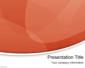 Template Red modern PowerPoint