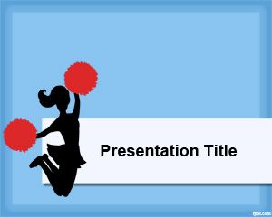 Cheerleader PowerPoint Template