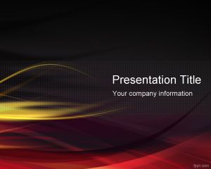 Sıcak PowerPoint Şablonu