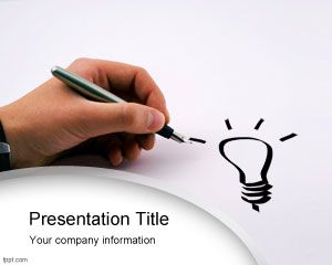 Bright idea PowerPoint Template