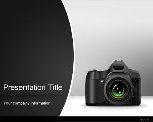 Fotoğraf Kamera PowerPoint Şablon
