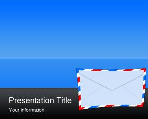 Email Template marketing PowerPoint