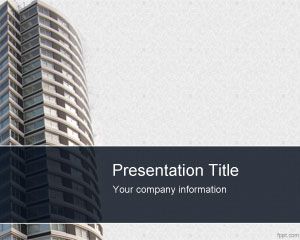 Apartment Buildings PowerPoint Template