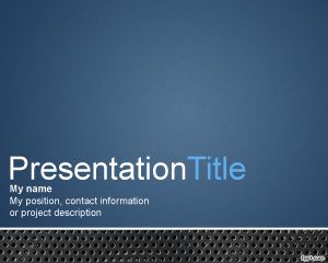 Metal Background for PowerPoint
