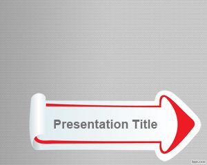 Format autocolant Arrow PowerPoint