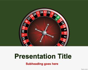 Roulette PowerPoint Template