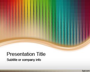 สีพาสเทล PowerPoint แม่