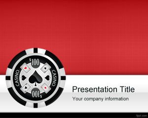 Casino Las Vegas PowerPoint Şablon