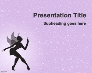 Fairy Powerpoint-Vorlage