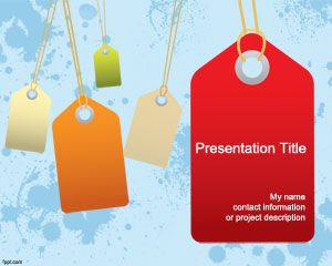 PowerPoint Şablonu alışveriş