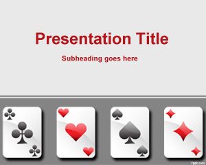 Free Playing Cards Template for PowerPoint