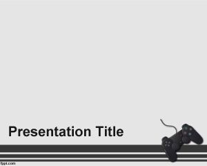 Template Game Controller PowerPoint