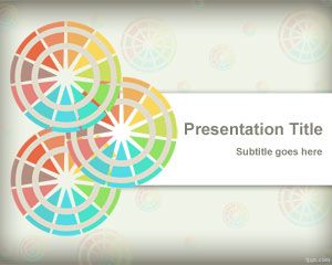 Esquemas de cores modelo de PowerPoint
