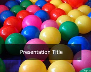 Szablon Fun Party PowerPoint