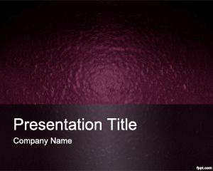 Kozmetik PowerPoint Şablonu