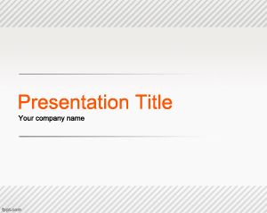 Template PowerPoint linha