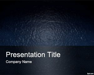 Пластиковые Шаблон PowerPoint