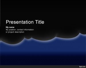 Ночь Шаблон PowerPoint Ночь Шаблон PowerPoint
