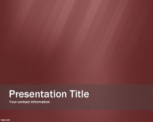 Szablon Red Kupujący PowerPoint