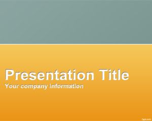 Template PowerPoint Minimal