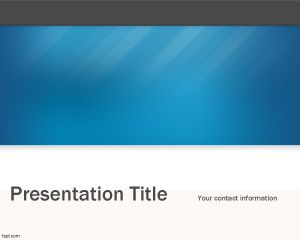 Blue Tech PowerPoint Template