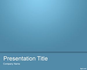 Blue PowerPoint Background Template