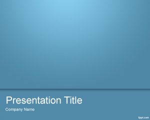 Format fundal albastru PowerPoint