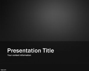 Template design metallico PowerPoint