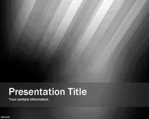 Black Impact PowerPoint Template