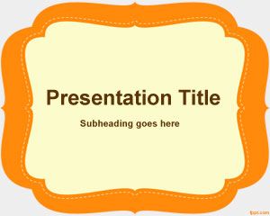 Элементарный Шаблон PowerPoint