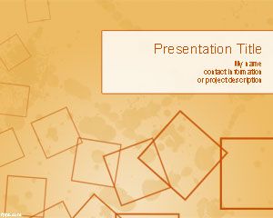 Squares PowerPoint Template
