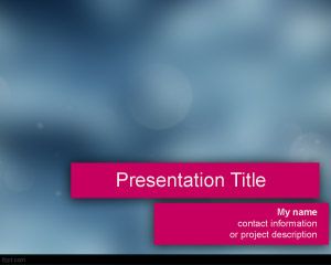 Spashy Powerpoint-Vorlage