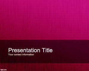 แม่แบบ PowerPoint Fucsia ส่วนบุคคล