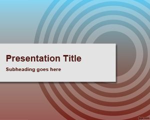 Template PowerPoint Dazzling