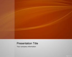 ออเรนจ์ Capture Lead PowerPoint แม่