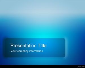 Синий Pro Шаблон PowerPoint