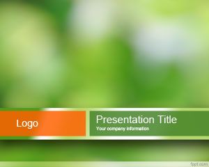 Template PowerPoint berkelanjutan