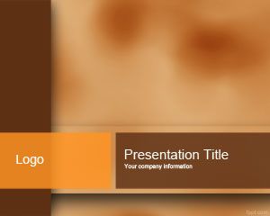 Template Brown Cor PowerPoint