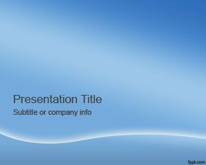 Шаблон Blue Sky PowerPoint