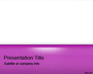 Шаблон Violet Gloss PowerPoint