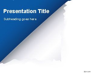 Seite Flip Powerpoint-Vorlage