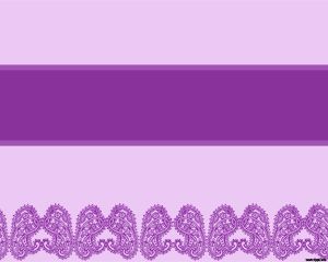 Template Violet paisleys PowerPoint