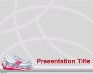 Spor Ayakkabı PowerPoint Şablonu